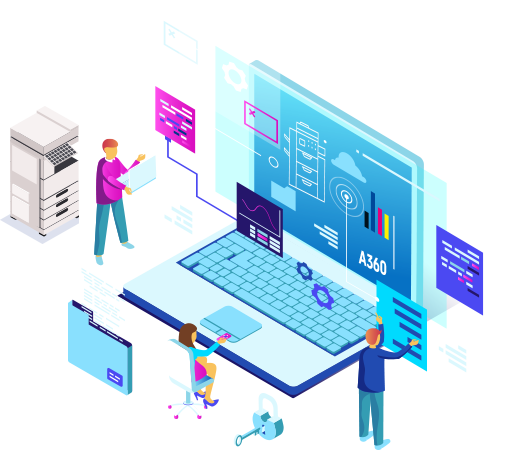 돔스 자동화 솔루션 메인 이미지